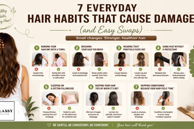 7 Everyday Hair Habits That Cause Damage (and Easy Swaps)
