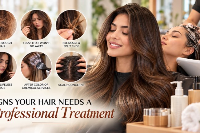 Signs Your Hair Needs a Professional Treatment