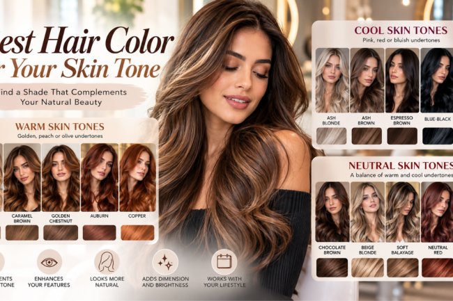 Best Hair Color for Your Skin Tone: Find a Shade That Complements Your Natural Beauty