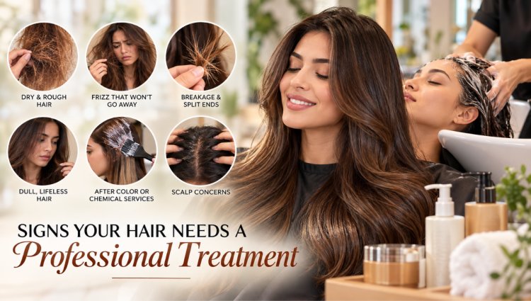 Signs Your Hair Needs a Professional Treatment