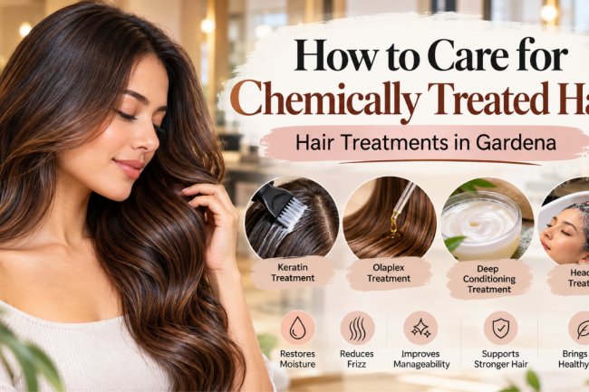 How to Care for Chemically Treated Hair: Hair Treatments in Gardena for Healthier, Stronger Hair