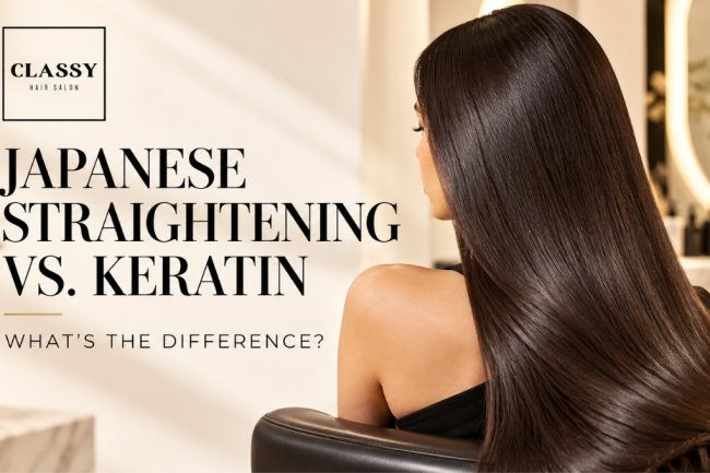 Japanese Straightening vs. Keratin: What’s the Difference?