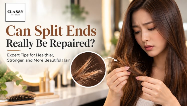 Can Split Ends Really Be Repaired? Expert Hair Care Tips